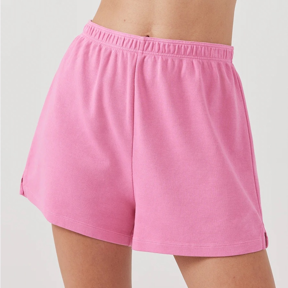 NWT Outdoor Voices Rugby Shorts Size XL pink